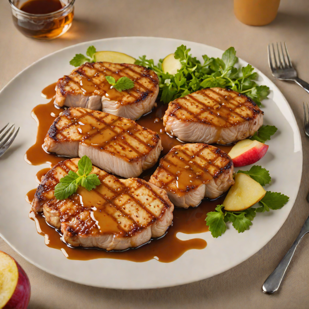 Pan-Seared Pork Chops with Marlborough Apple Cider Reduction