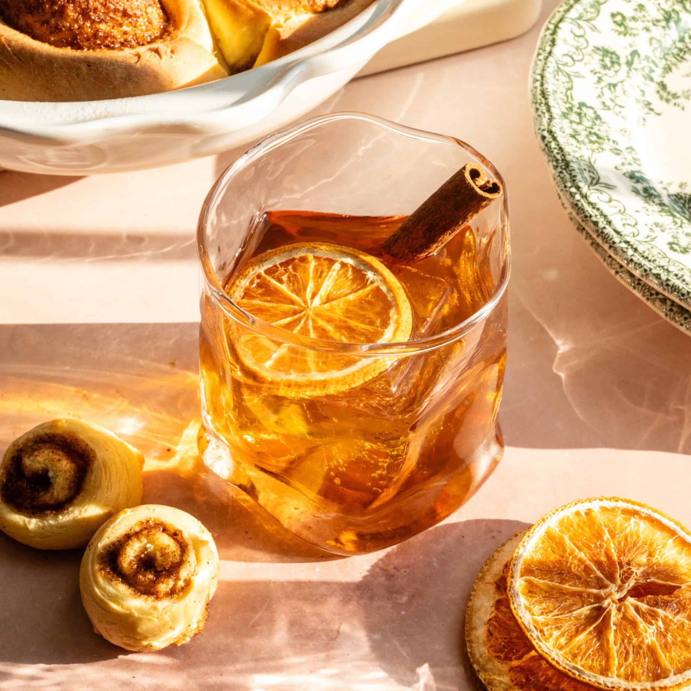 Stirred Maple Cinnamon Old Fashioned