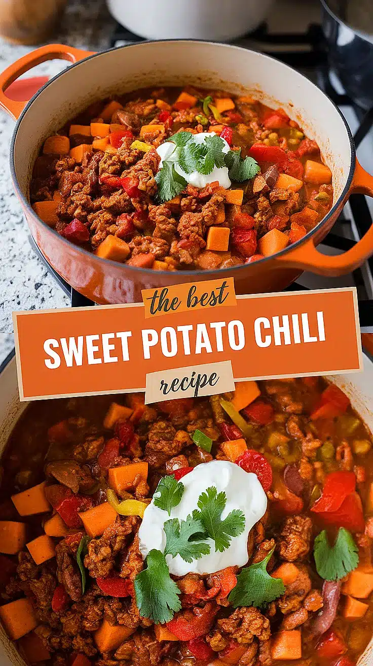 Spicy Chicken and Sweet Potato Chili