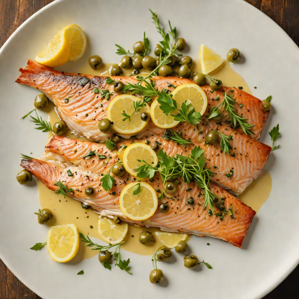 Pan-Seared Regional Trout with Lemon-Caper Butter