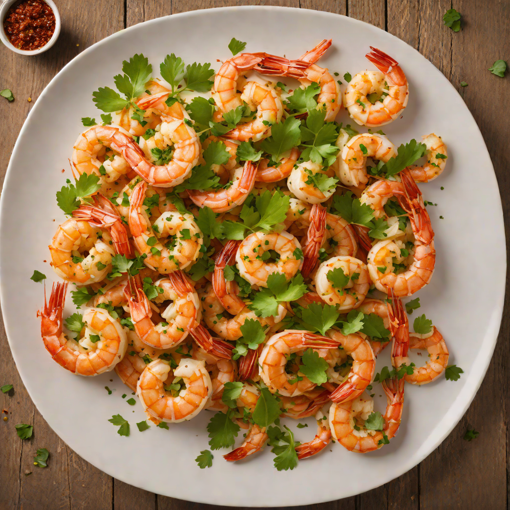 Spanish-Style Garlic Shrimp with Smoked Paprika and Parsley