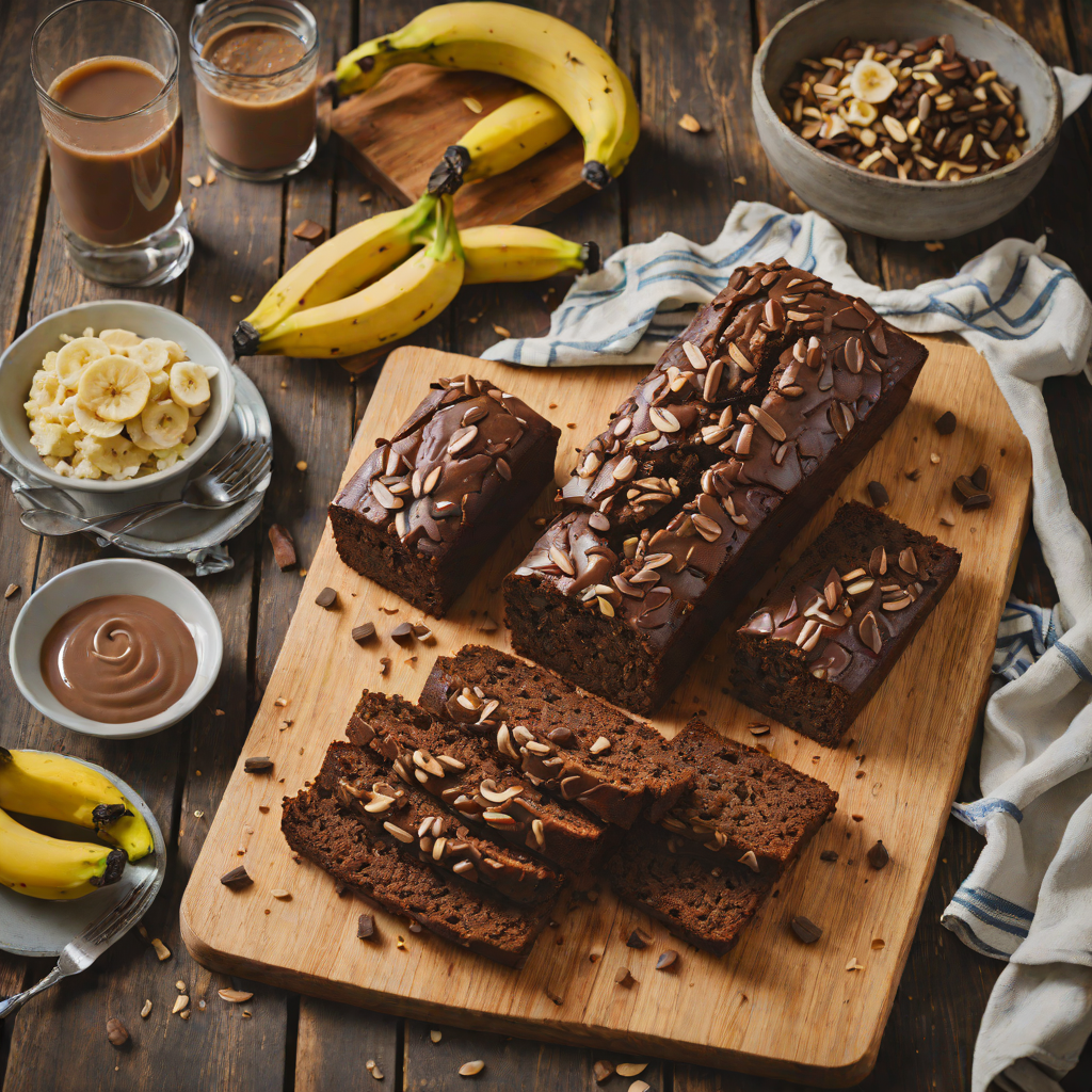 Dark Rum-Spiked Chocolate Banana Bread