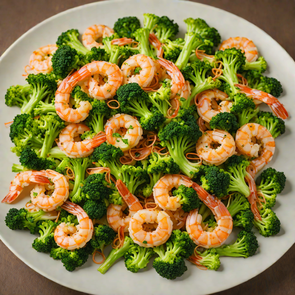 Sautéed Shrimp and Broccoli Stir Fry with Garlic Soy Glaze