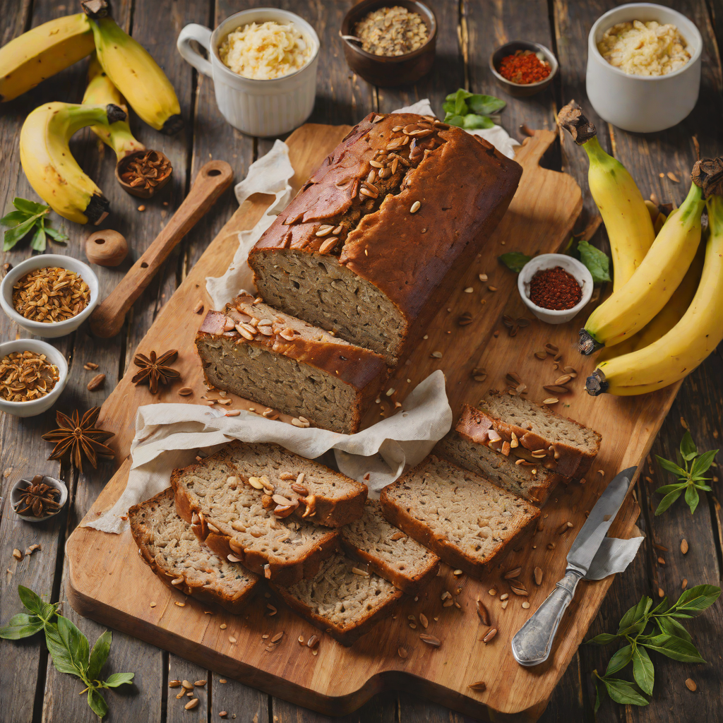 Rum-Soaked Banana Bread with Warm Spices