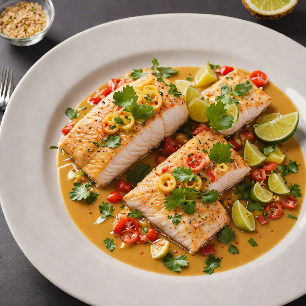 Moqueca-Style Seared Fish with Coconut and Dendê Sauce