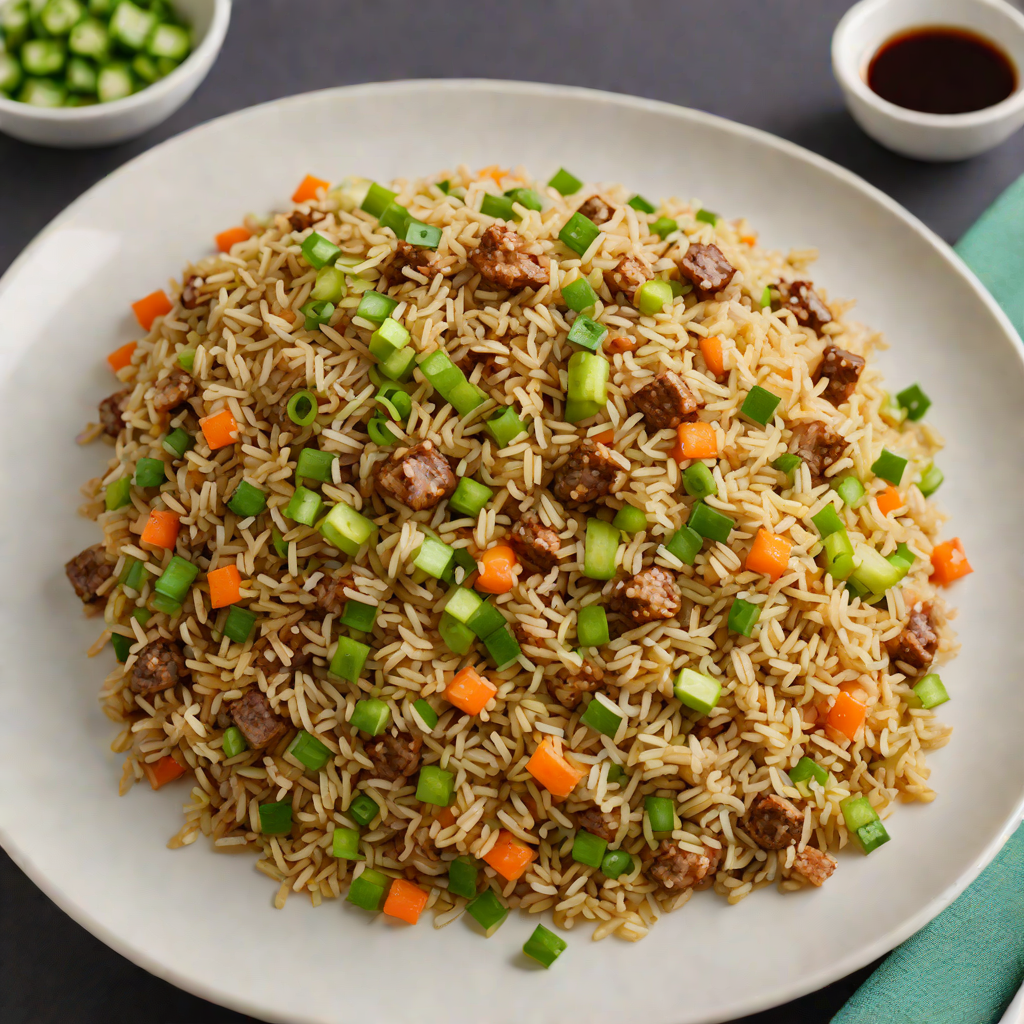 Longganisa Fried Rice with Garlic and Scallions