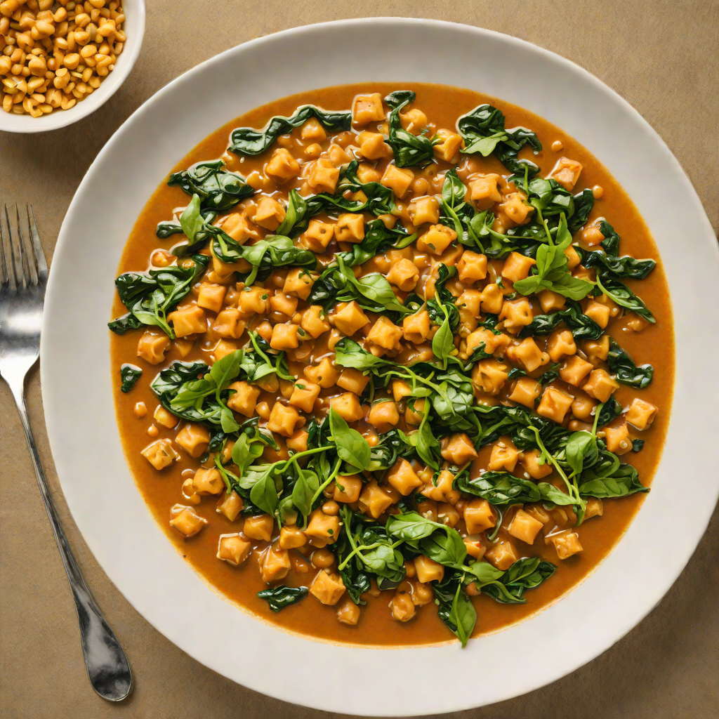 Spiced Chickpea and Spinach Stew