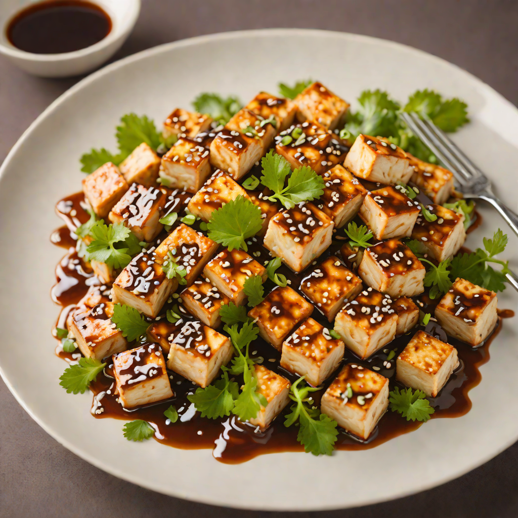 Stir-Fried Regional Tofu with Ginger-Soy Glaze