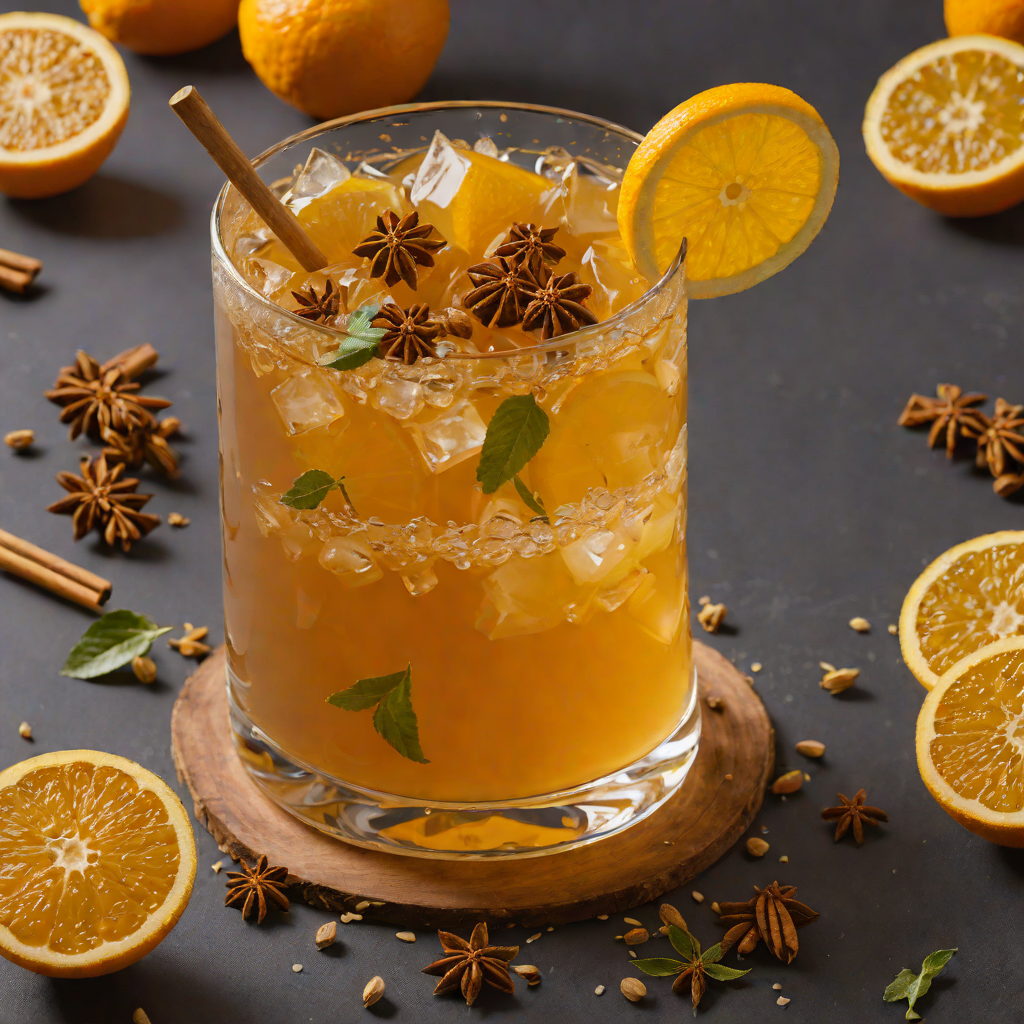 Spiced Citrus-Honey Herbal Tea Blend