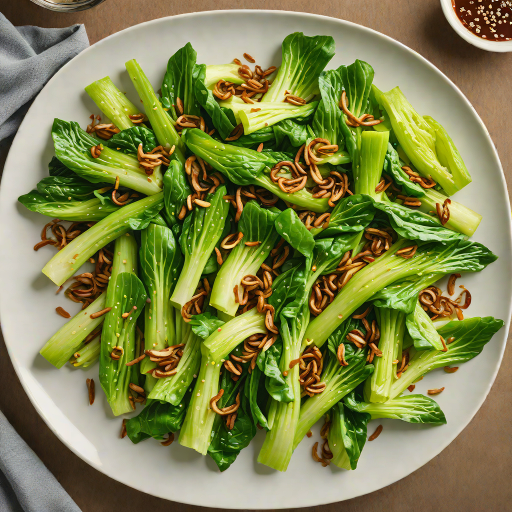 Quick Garlic Soy Stir-Fried Bok Choy