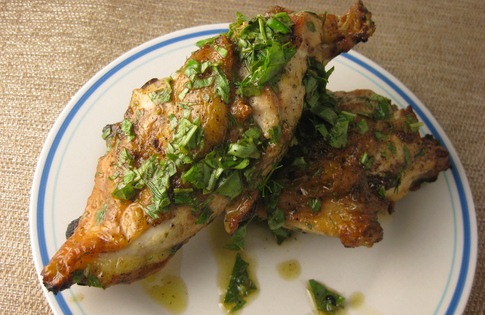 Authentic Martin Guitar-Style Herb Chicken