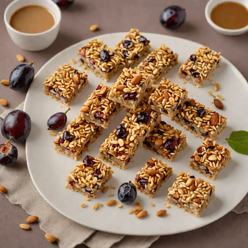 Macadamia Nut and Davidson’s Plum Granola Bars