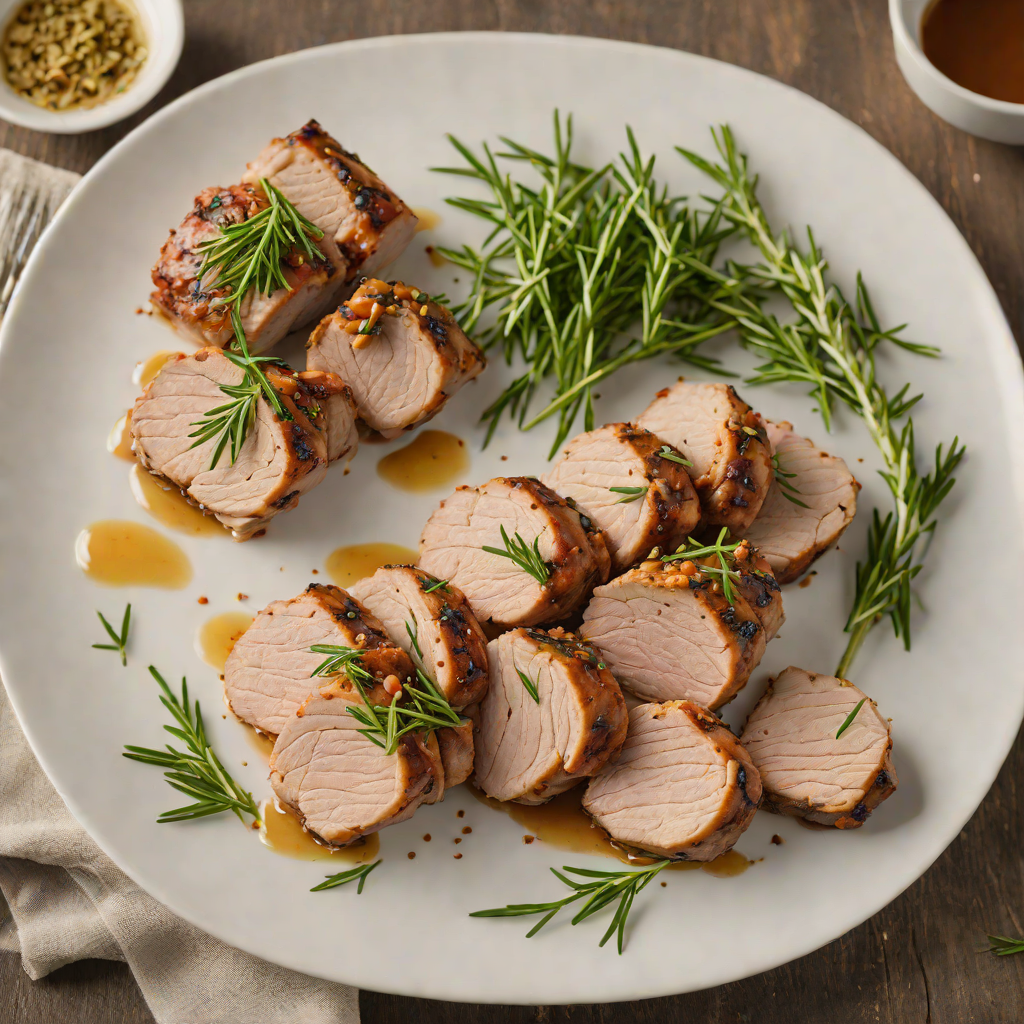 Garlic-Rosemary Roasted Pork Tenderloin