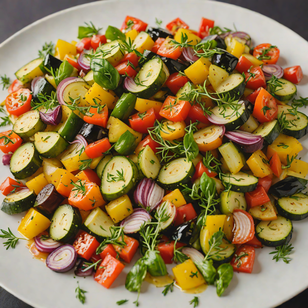 Sautéed Regional Vegetable Medley with Garlic and Olive Oil