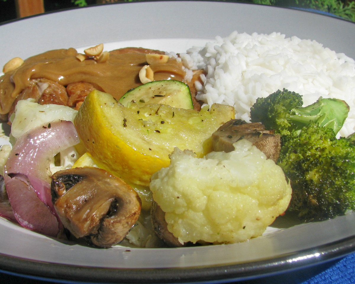 Native-Style Lemon-Garlic Vegetables