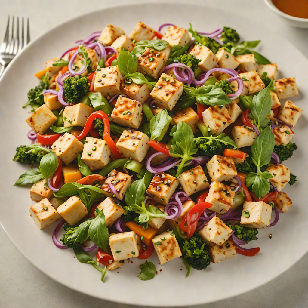 Herbed Vegetable Stir Fry with Tofu