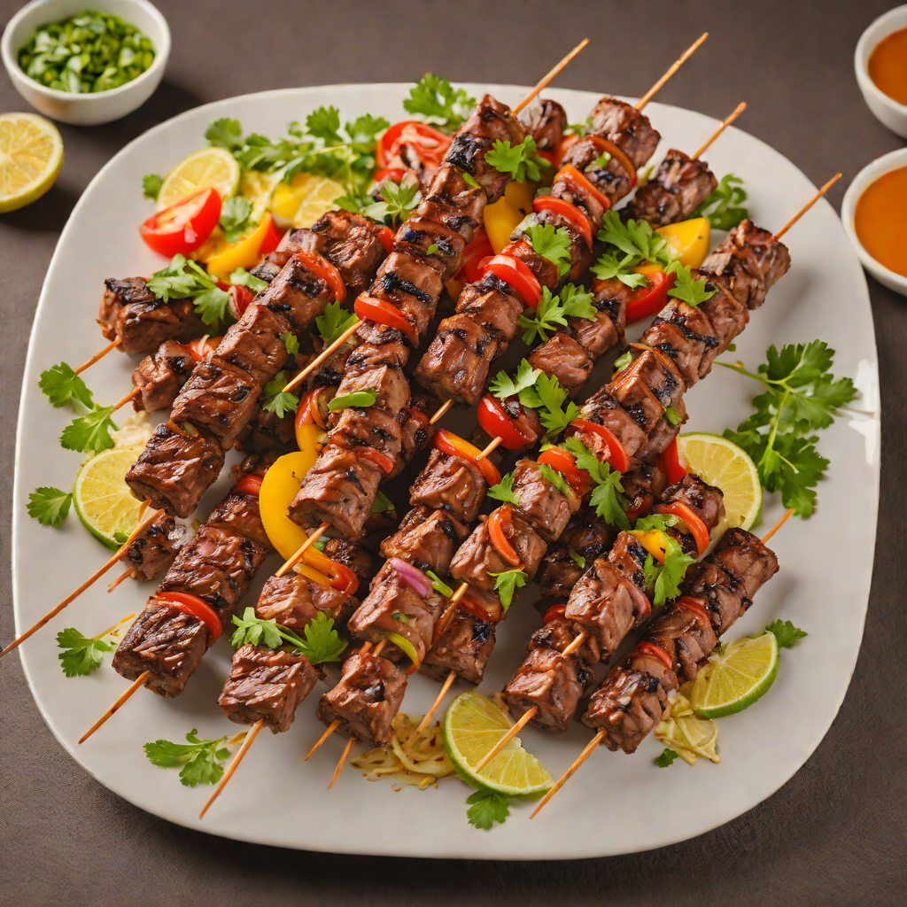 Fire-Roasted Brazilian Churrasco Beef Skewers