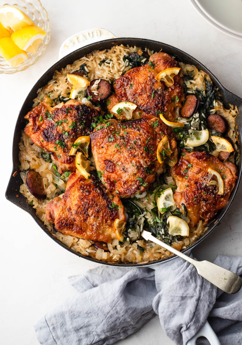 One-Pan Chicken and Rice