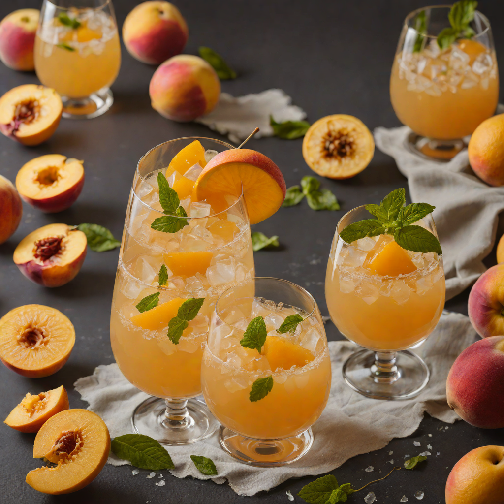 Peach and Citrus Non-Alcoholic Party Punch