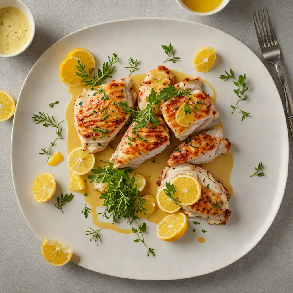 Pan-Seared Chicken with Hidden Herb and Citrus Butter