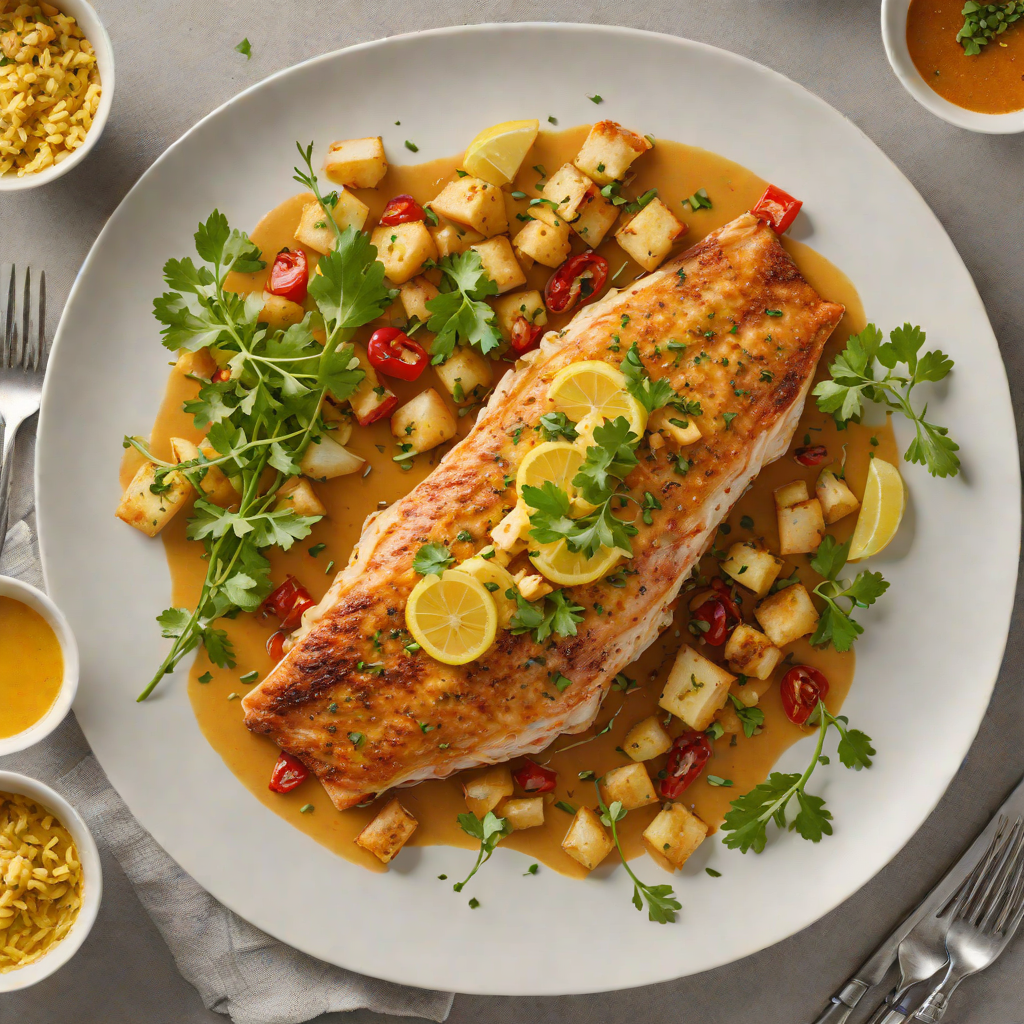 Pan-Seared Catfish with Spicy Cajun Butter