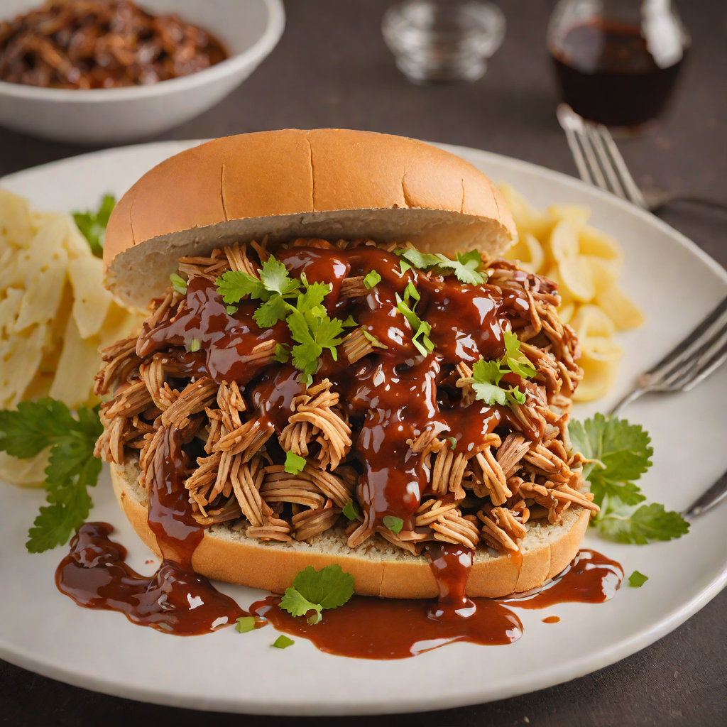 Slow-Cooked Pulled Pork with Smoky Memphis BBQ Sauce