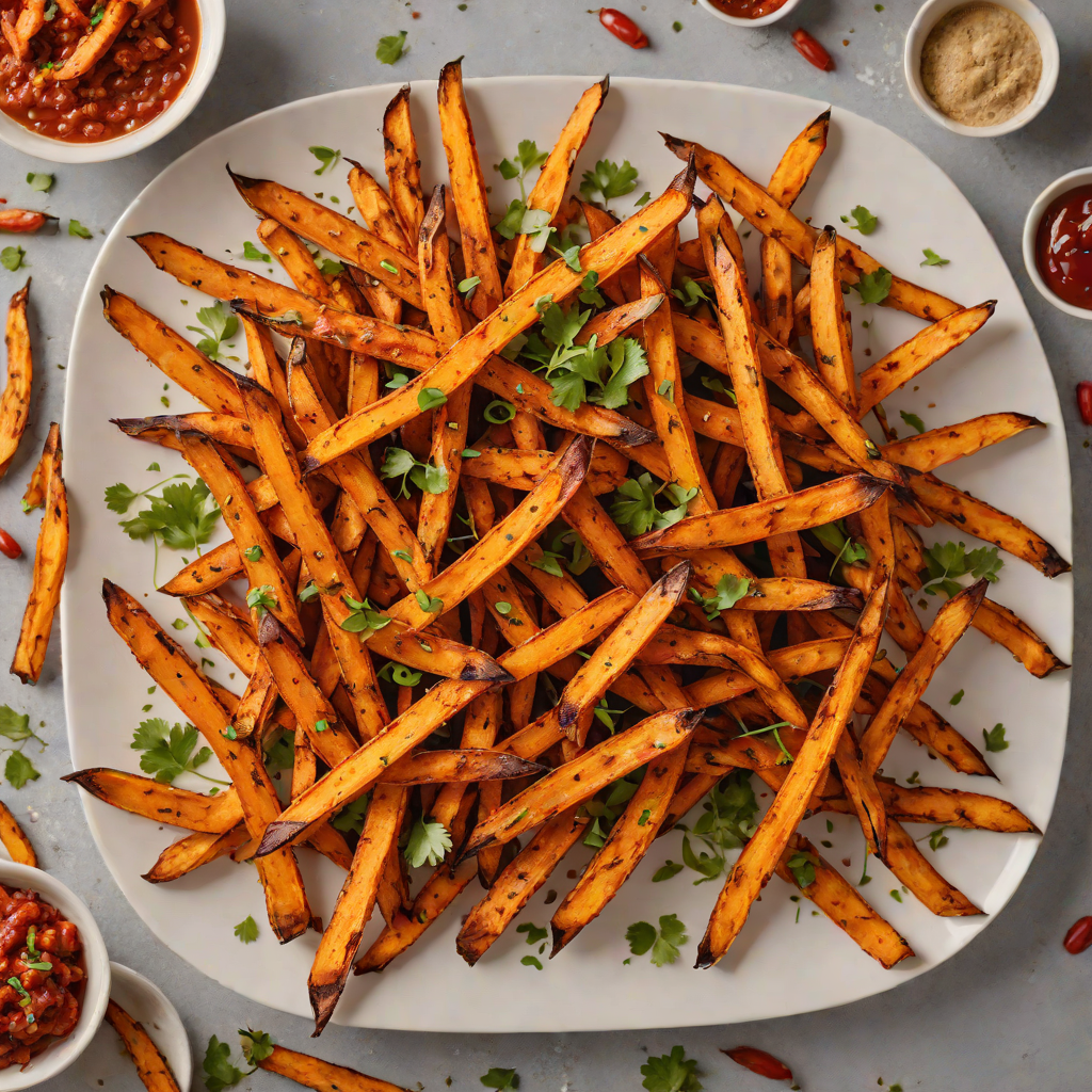 Crispy Air Fryer Sweet Potato Fries with Smoked Paprika