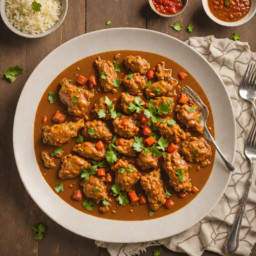 Slow-Simmered Ethiopian Berbere Chicken Curry