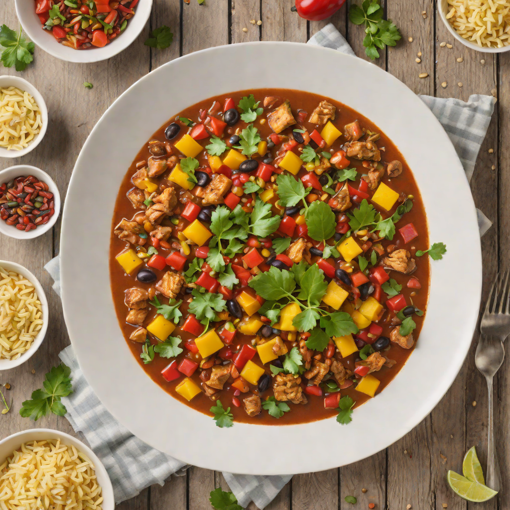 One-Pot Spiced Chicken and Vegetable Keto Chili