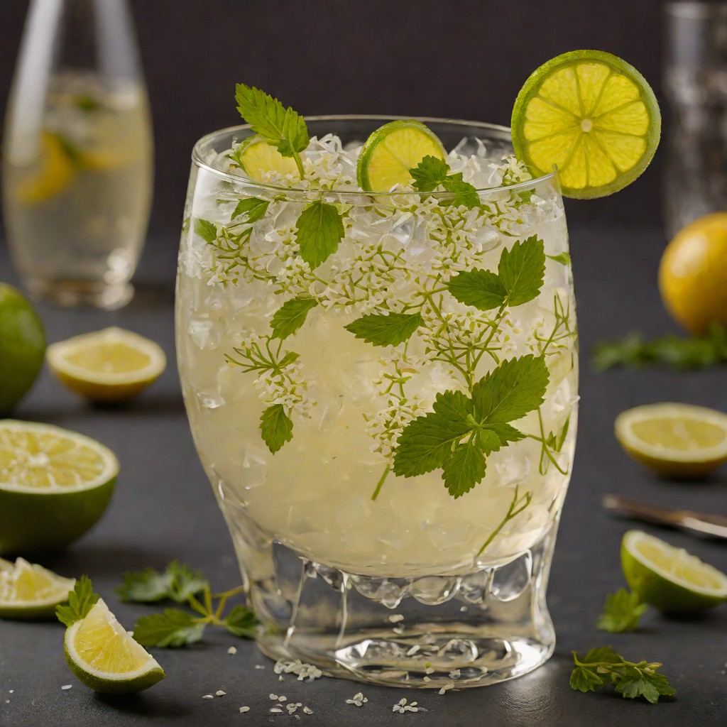 Herbal Elderflower Gin Cooler