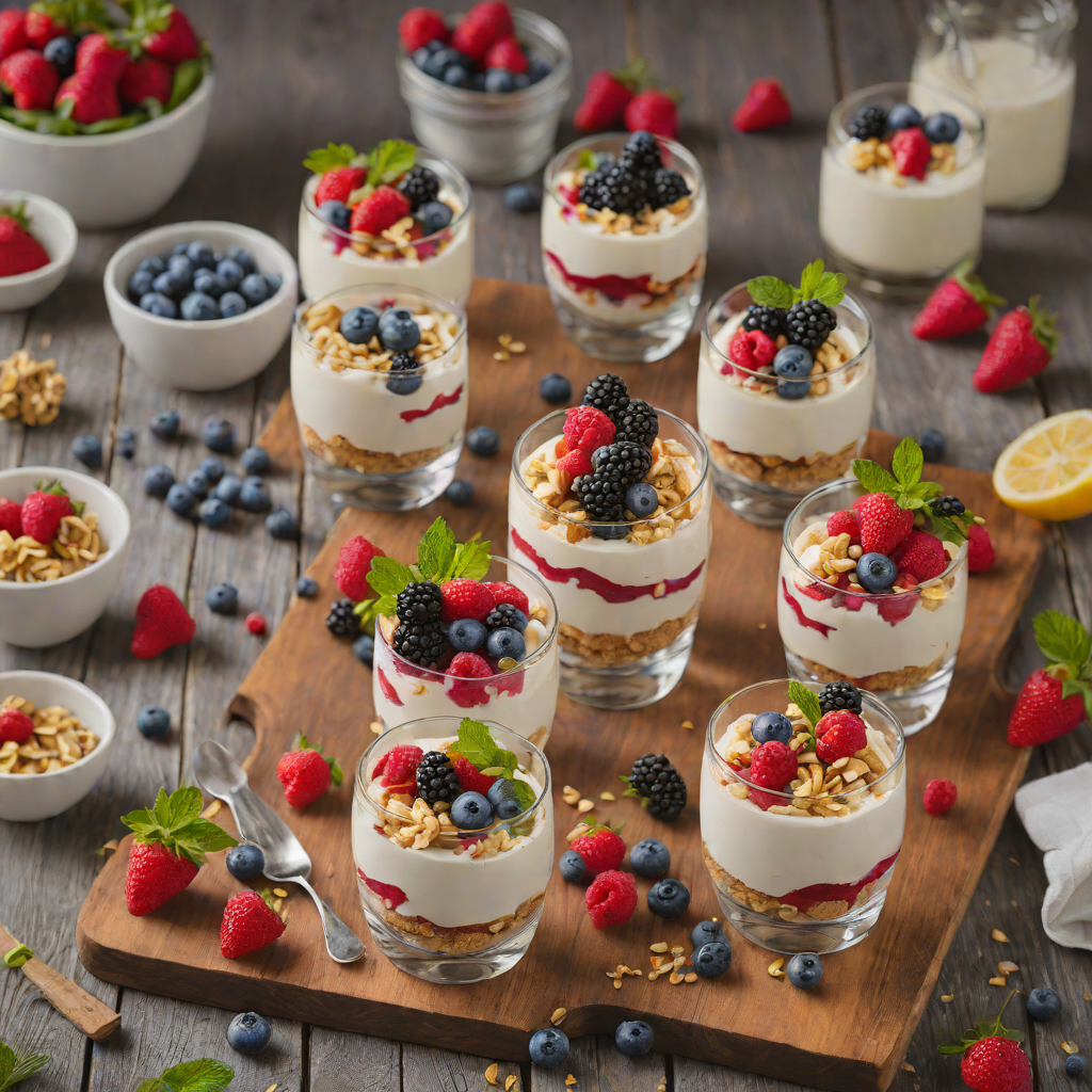 No-Bake Mascarpone Berry Parfaits