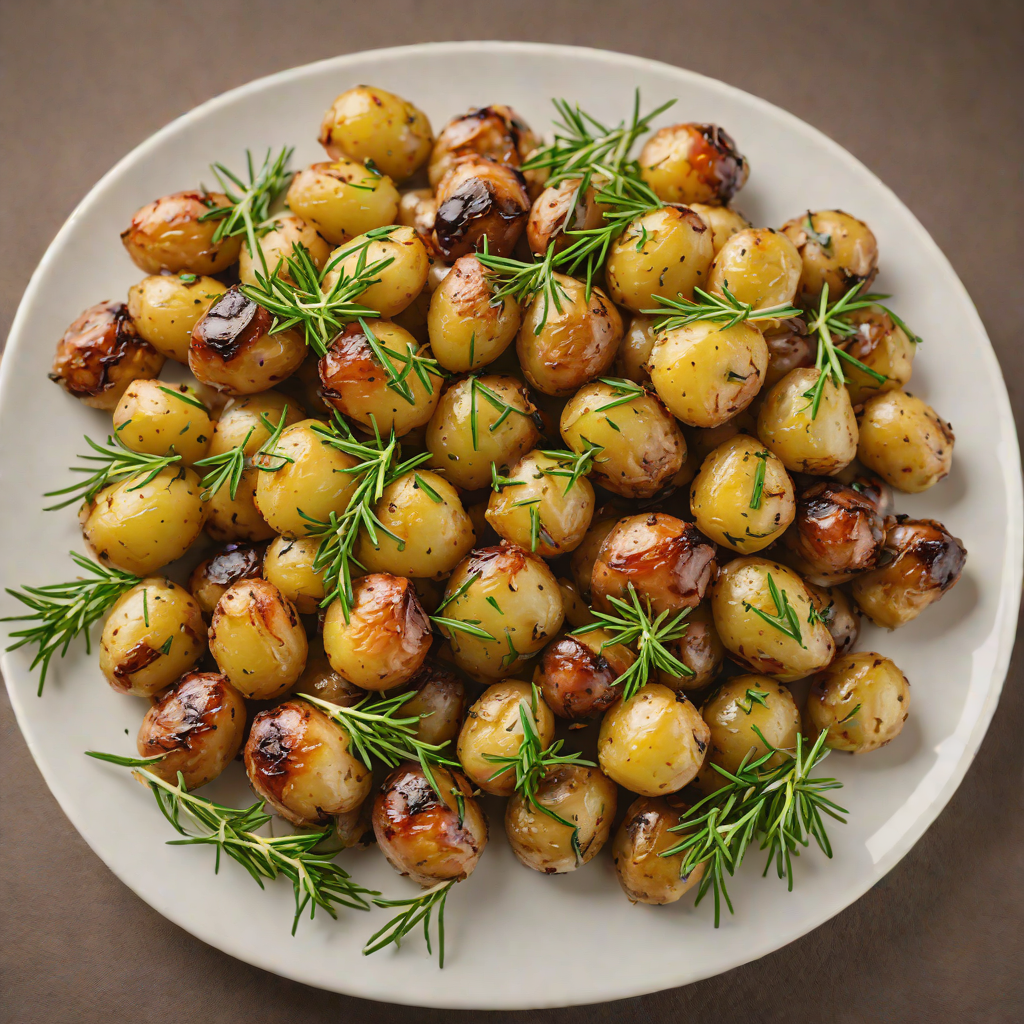 Pan-Roasted Baby Potatoes with Rosemary and Garlic
