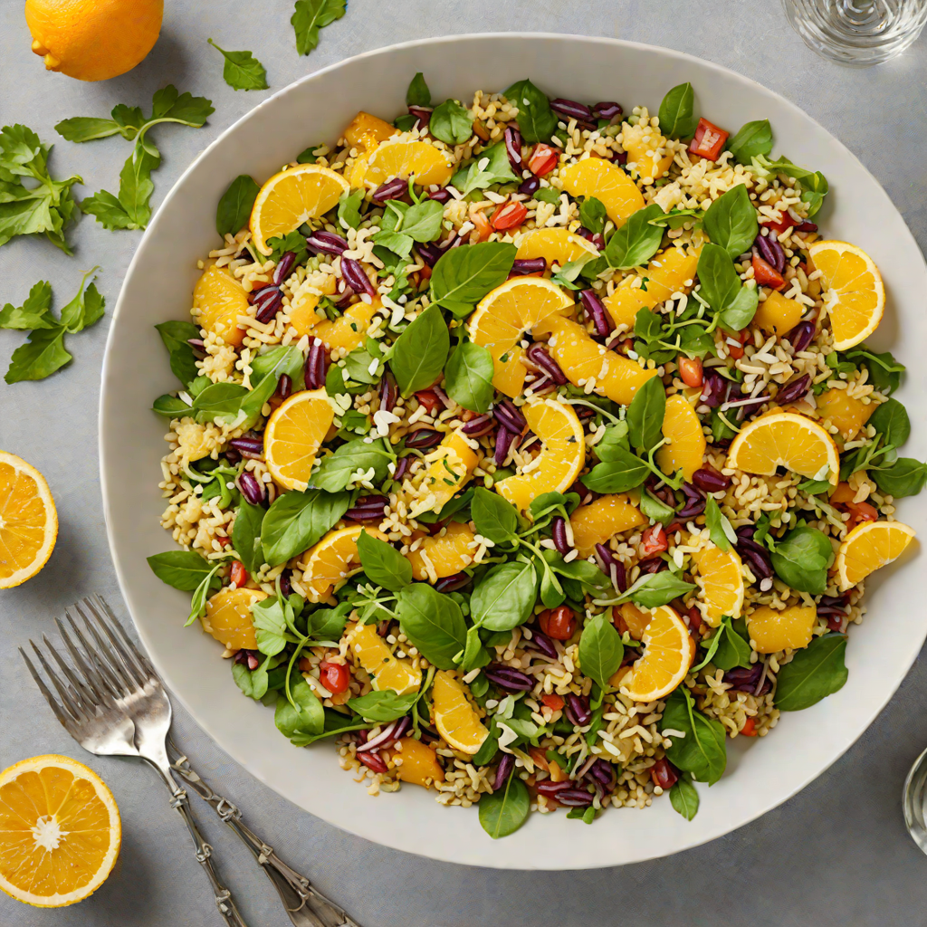 Spiced Citrus Quinoa Salad