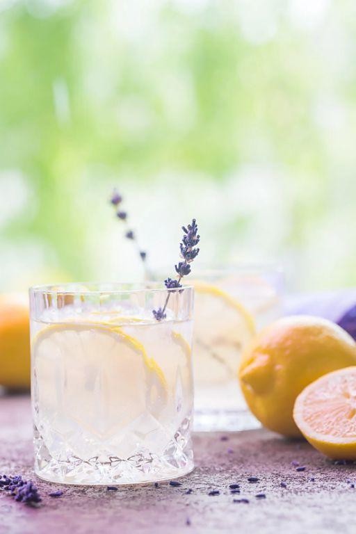 Lavender Honey Sidecar