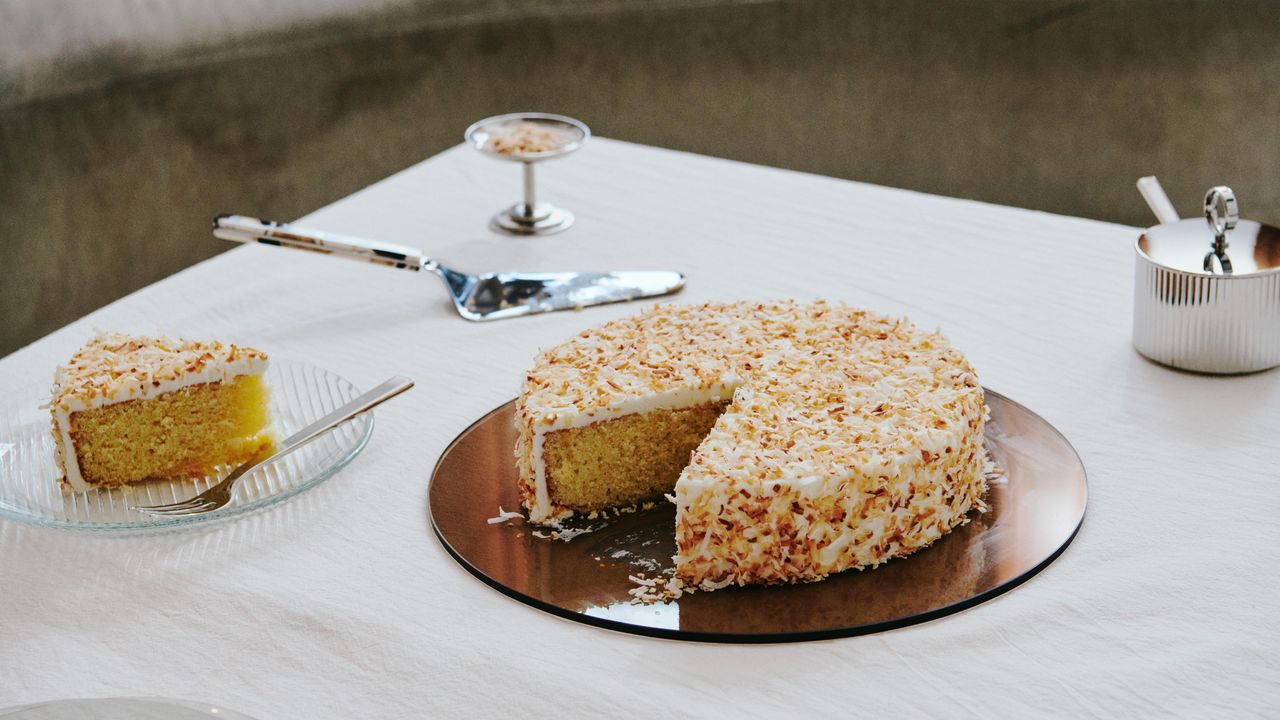 Coconut Cardamom Cake with Tanzanian Inspiration