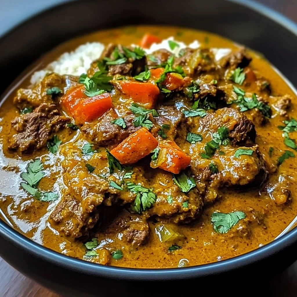 Slow-Simmered Kenyan Beef Curry with Aromatic Spices