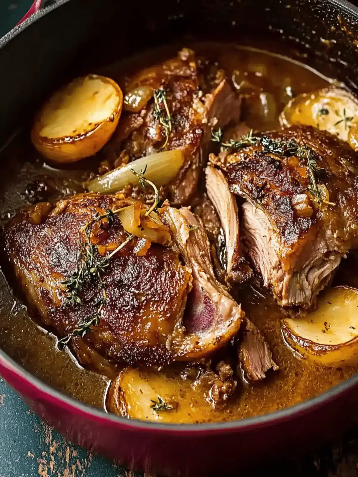 Slow-Braised Pork Shoulder with Star Anise and Five-Spice