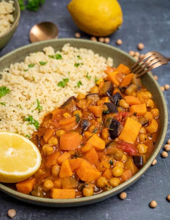 Ras El Hanout Spiced Vegetable Tagine