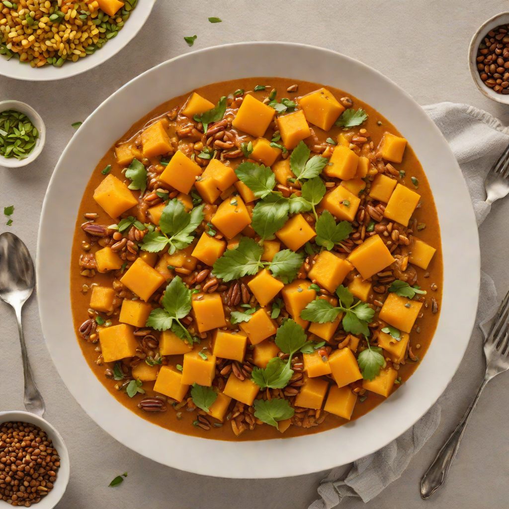 Ethiopian-Inspired Butternut Squash Curry with Warm Spices