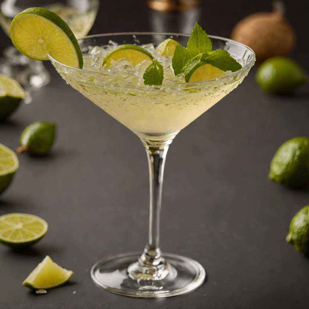 Ginger-Lime Botanical Gin Martini