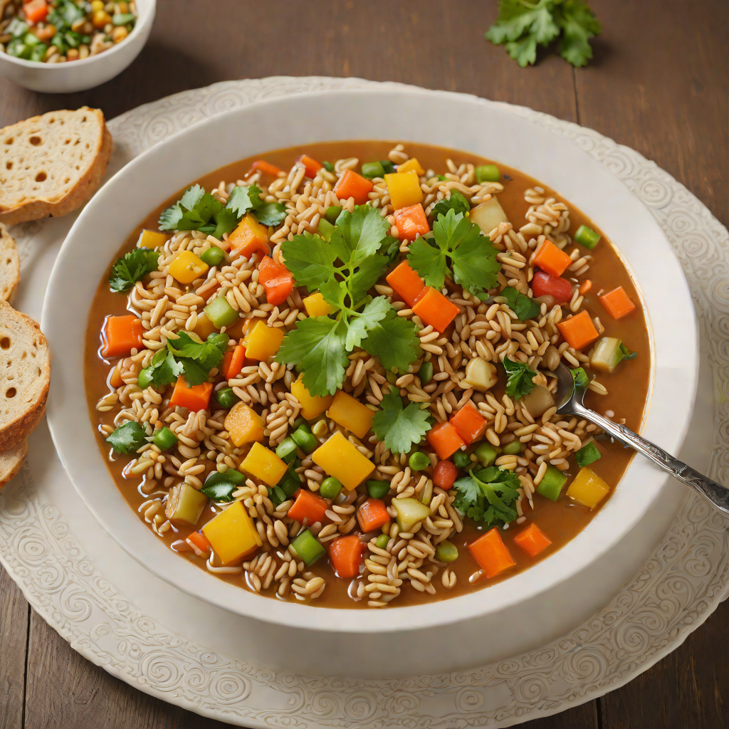 Bon-Inspired Tibetan Barley and Vegetable Stew