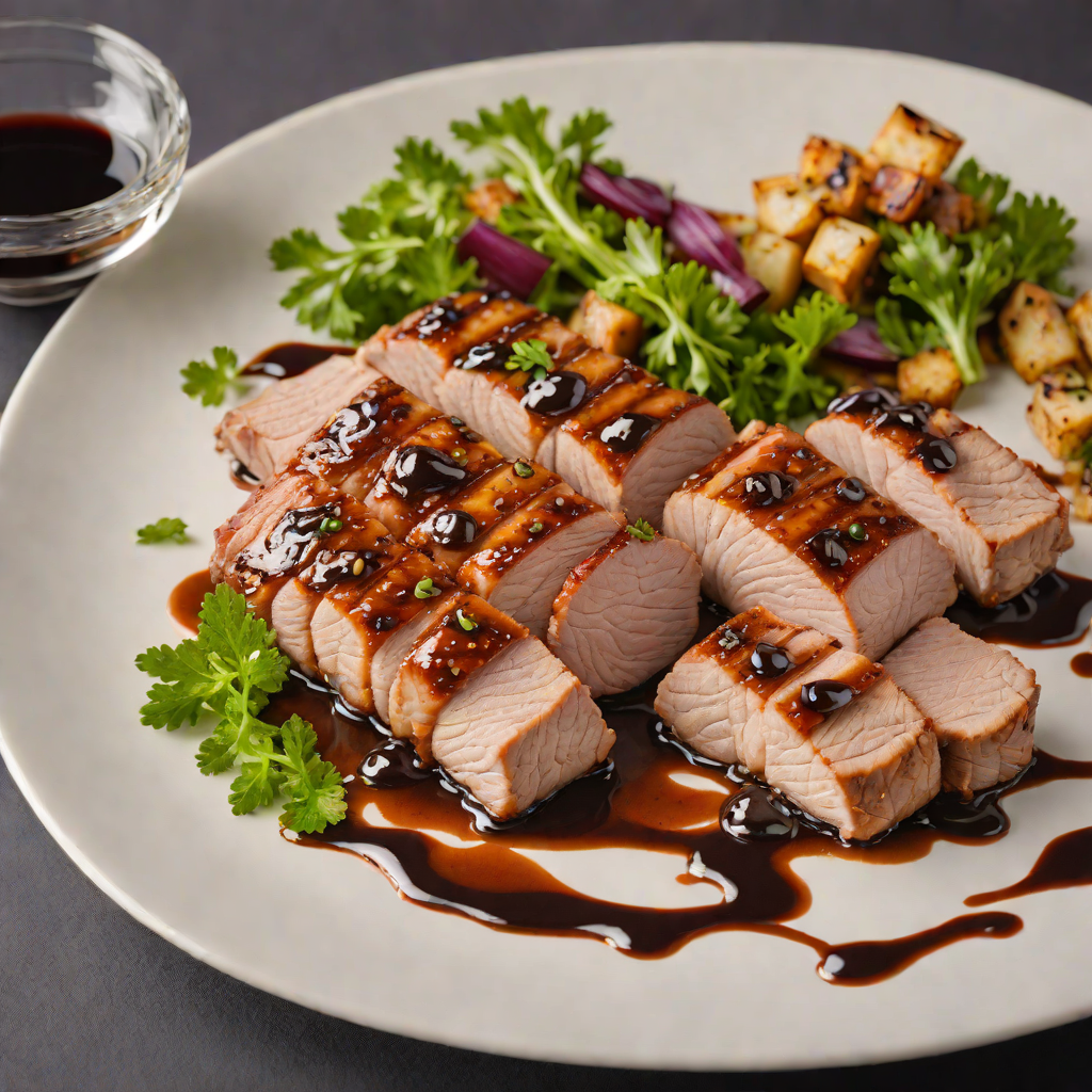Pan-Seared Pork Tenderloin with Maple-Balsamic Glaze