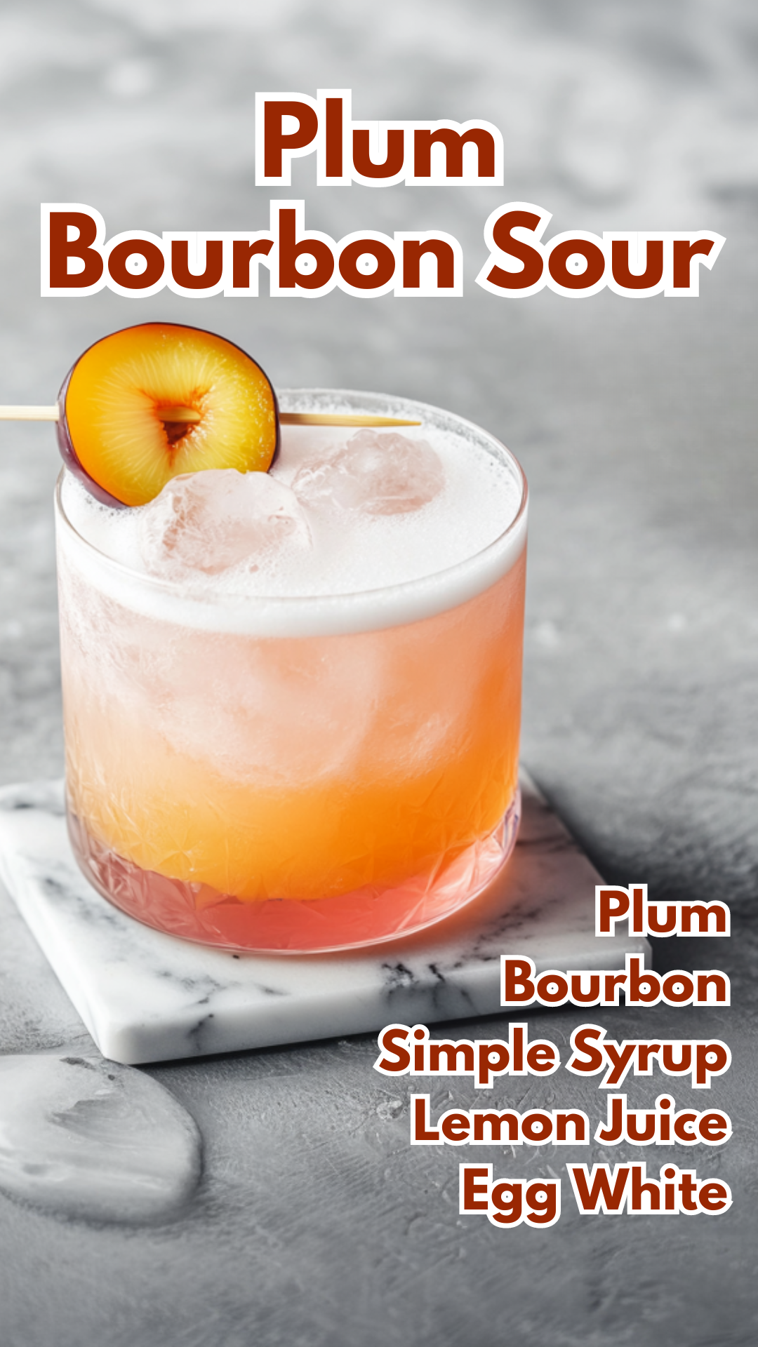 Velvet Plum Bourbon Sour