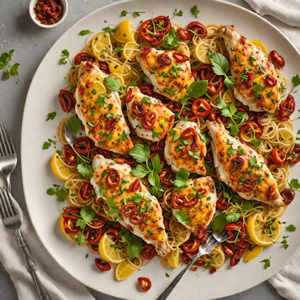 One-Skillet Coconut Sun-Dried Tomato Chicken