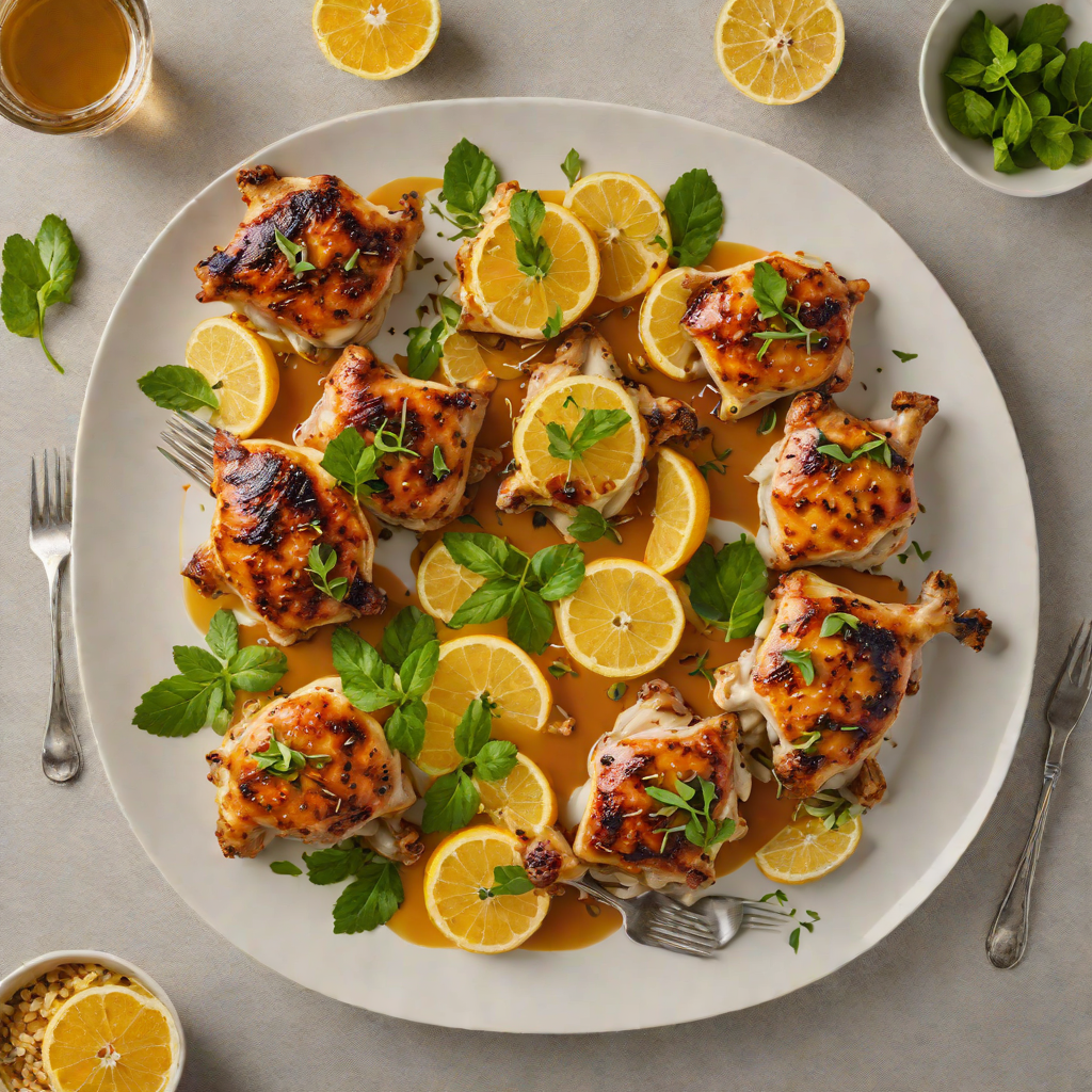 Herbal Bitters-Infused Citrus Chicken Thighs