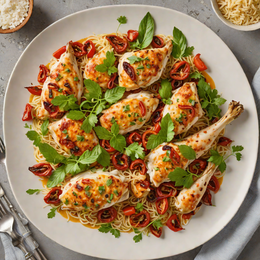 One-Skillet Coconut and Sun-Dried Tomato Chicken