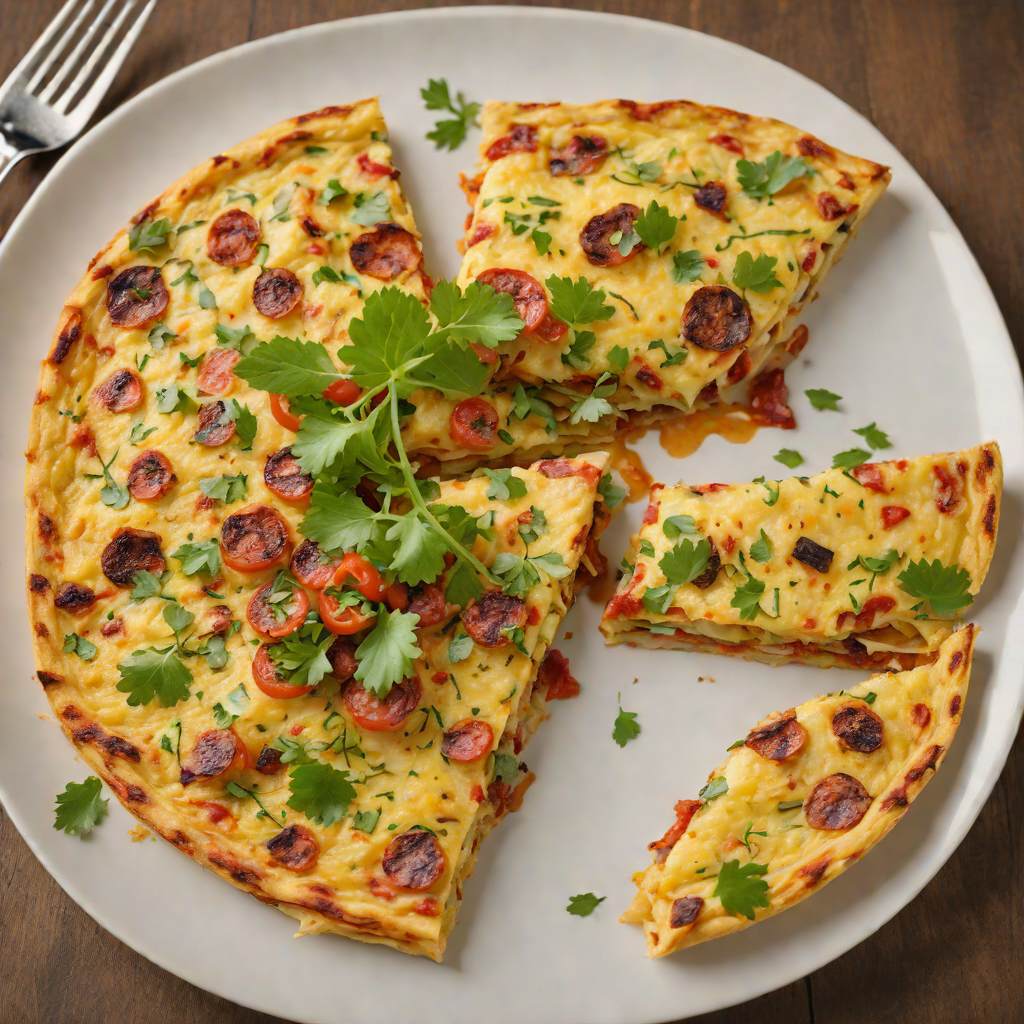 Sautéed Chorizo and Potato Tortilla with Smoked Paprika
