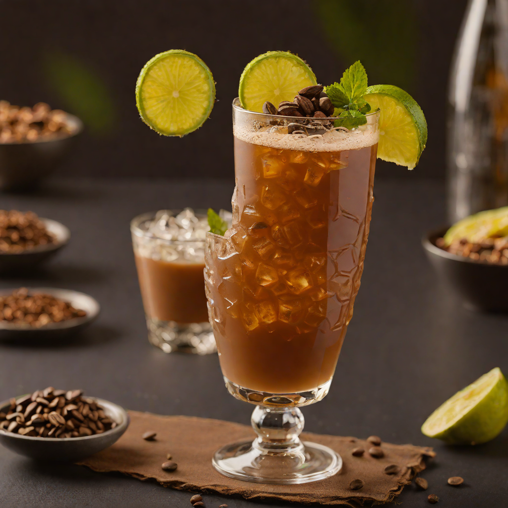 Tropical Espresso Rum Cooler