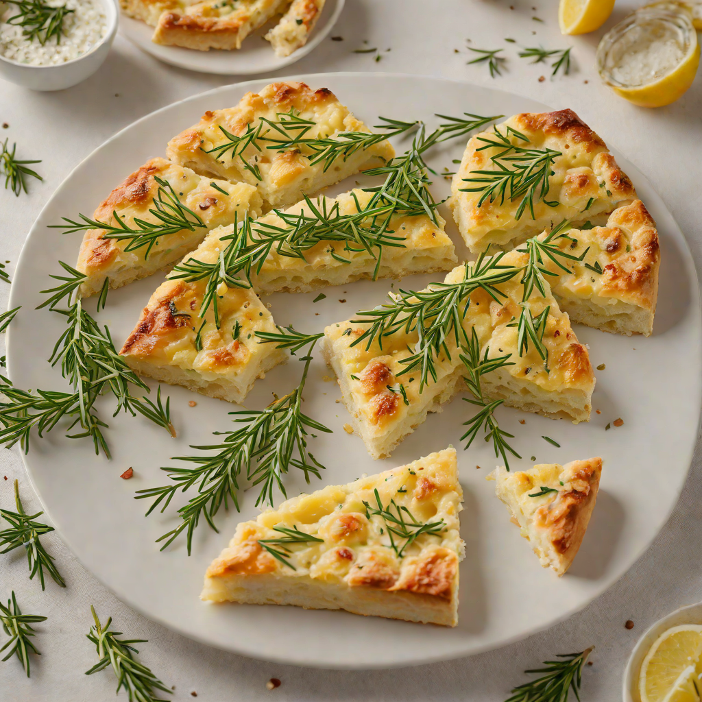 Airy Focaccia with Rosemary and Sea Salt