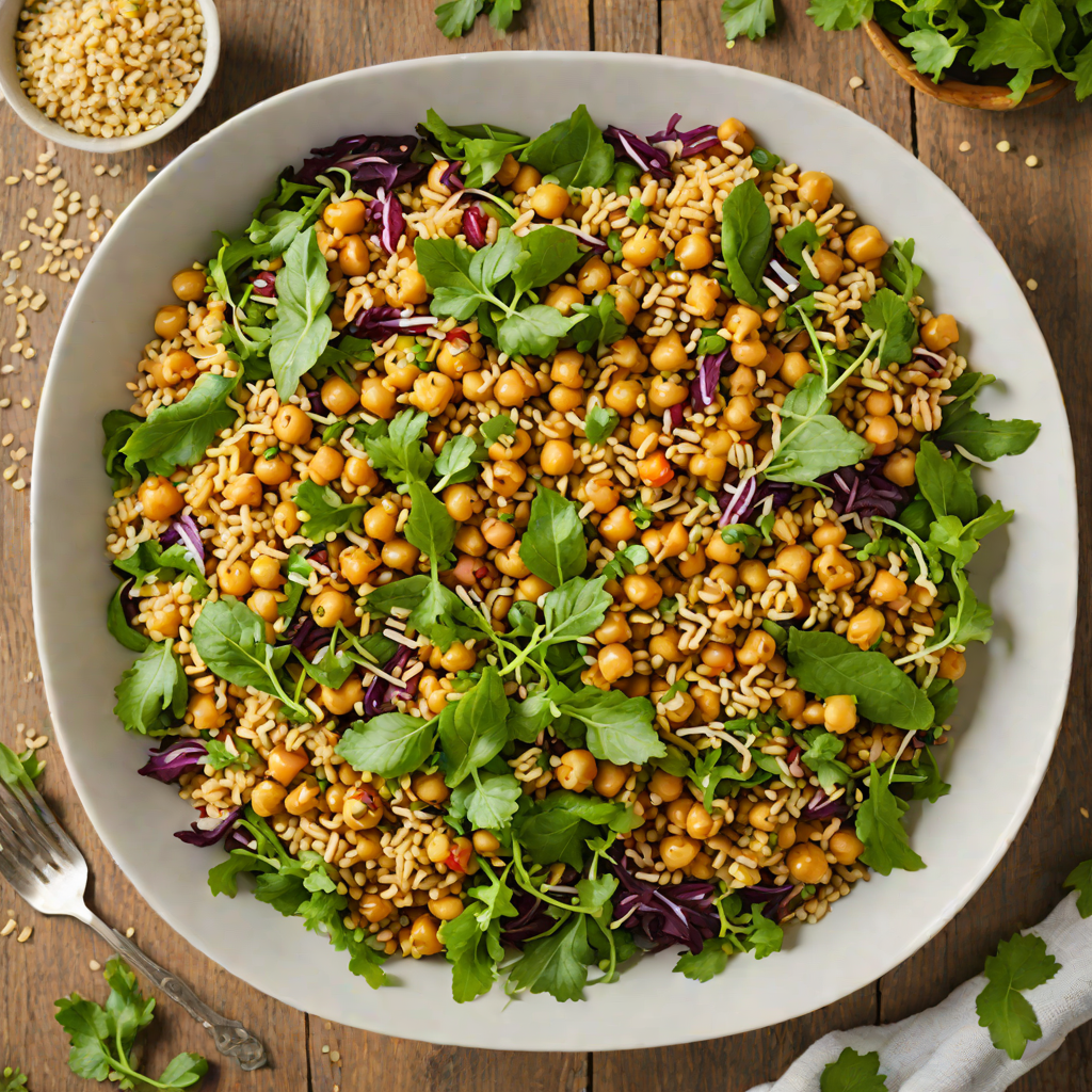 Imbibe-Inspired Spiced Chickpea and Quinoa Salad